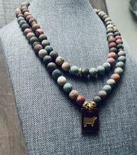 Load image into Gallery viewer, Boho Picasso Beaded Livestock Necklace
