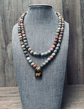 Load image into Gallery viewer, Boho Picasso Beaded Livestock Necklace
