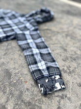 Load image into Gallery viewer, Plaid Reversible Cow Print Button Up

